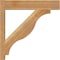 Ekena Millwork Funston Block Rough Sawn Outlooker, Western Red Cedar, 6"W x 26"D x 26"H OUT06X26X26FST05RWR - alternate 3